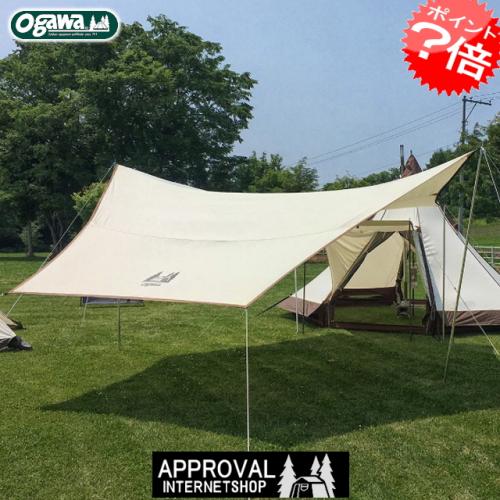 楽天市場】地震対策 ogawa 小川テント フィールドタープヘキサDX