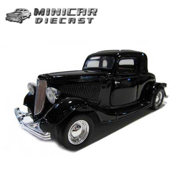 楽天市場】1/24 箱入り ミニカー 1934 FORD COUPE ブラック 1934年