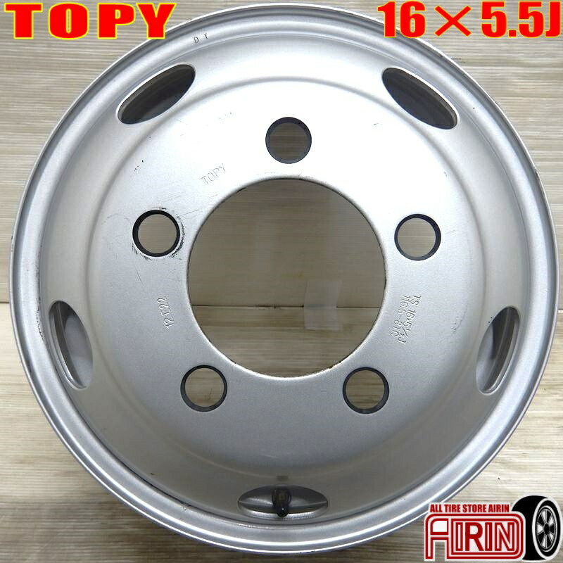 楽天市場】16インチ いすゞ エルフ 純正 ホイール TOPY製新車外し