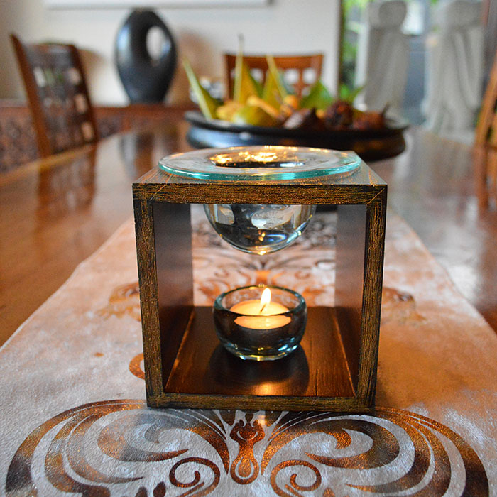 楽天市場】アロマポット キャンドル式 アロマバーナー マチアット