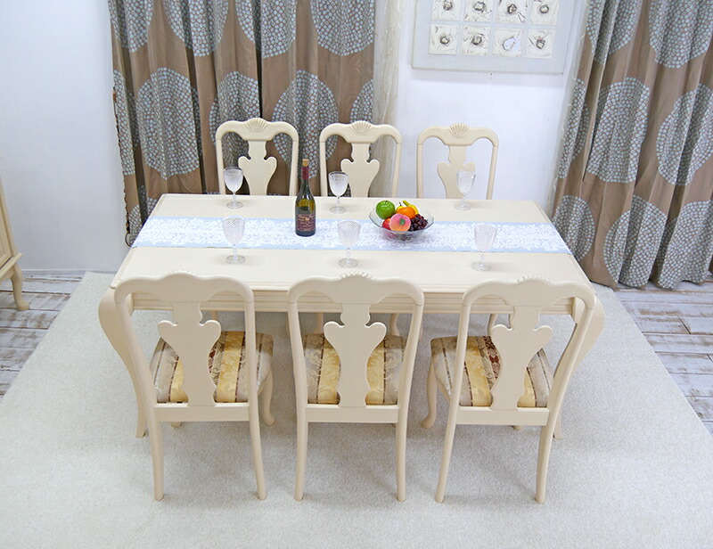 楽天市場】猫脚 大型ダイニングセット クラシック調 クラシック