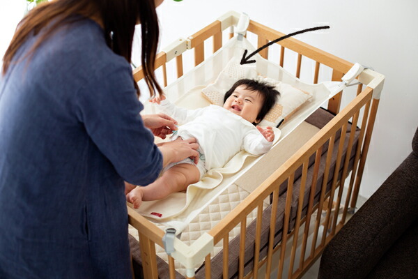 楽天市場】ファルスカ farska クリエイティブコット（ミニベビーベッド