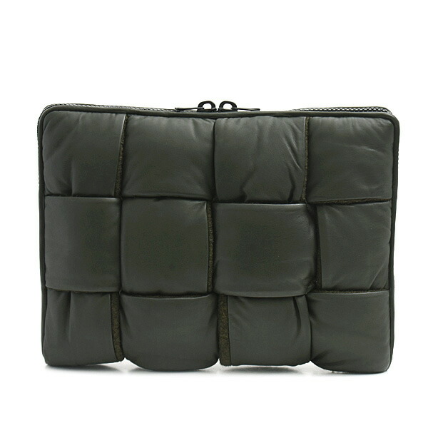 r*u様 ボッテガヴェネタ イントレチャート セカンドバッグ ラムスキン