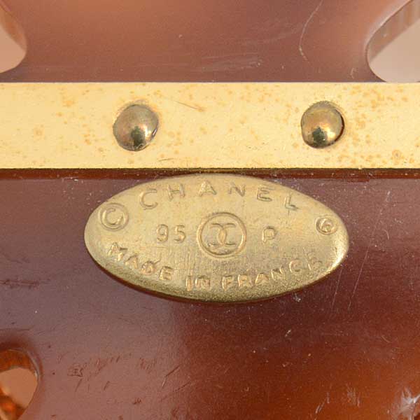 楽天市場】シャネル ブローチ レディース ココマーク べっ甲柄