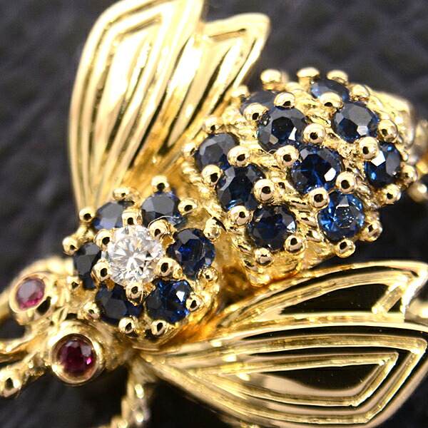 楽天市場】ティファニー ブローチ レディース ハチ モチーフ