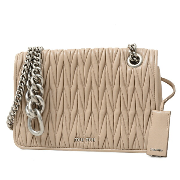 楽天市場】ミュウミュウ バッグ レディース マテラッセ チェーン