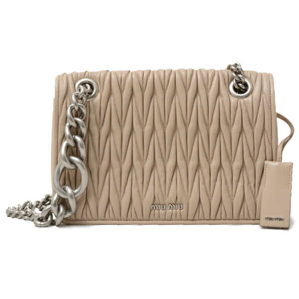 楽天市場】ミュウミュウ バッグ レディース マテラッセ チェーン