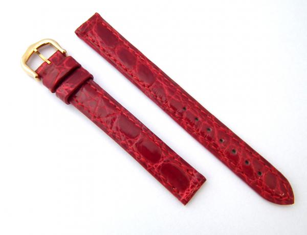 楽天市場】未使用 カルティエ 時計用ベルト 純正 クロコ 赤 レディース