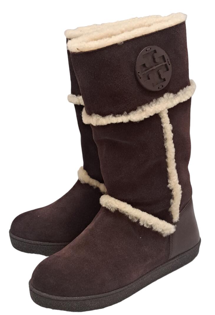 楽天市場】トリーバーチ ムートンブーツ 箱付 6 23cm程度 ボア