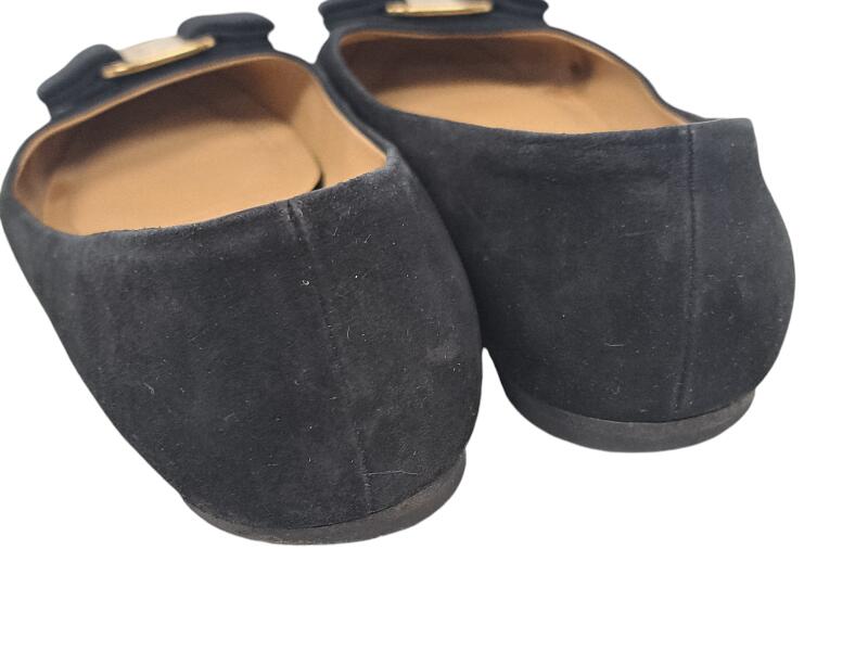 楽天市場】フェラガモ フラットシューズ ヴァラ リボン ロゴ 6 1/2 D