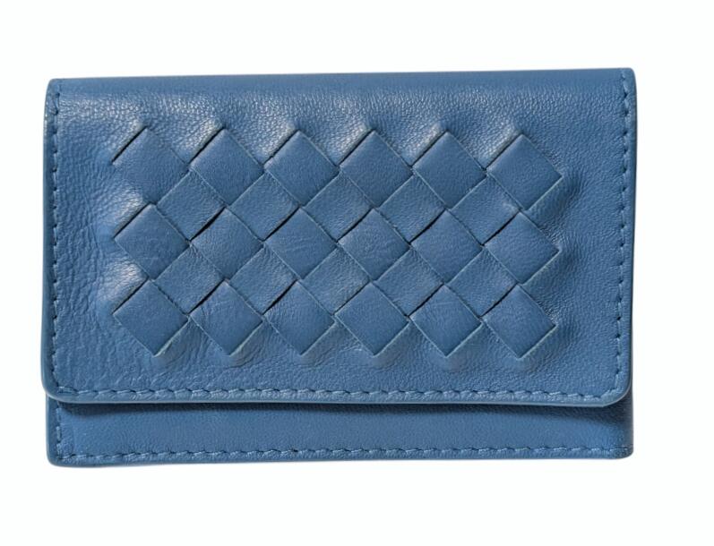 楽天市場】ボッテガ 名刺入れ ブルーの通販