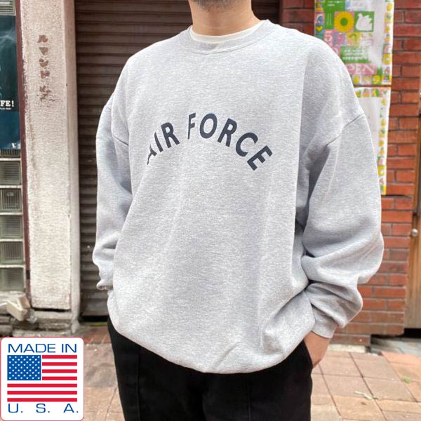 楽天市場】USA製 実物 米軍 AIR FORCE スウェット XL 杢グレー系 USAF