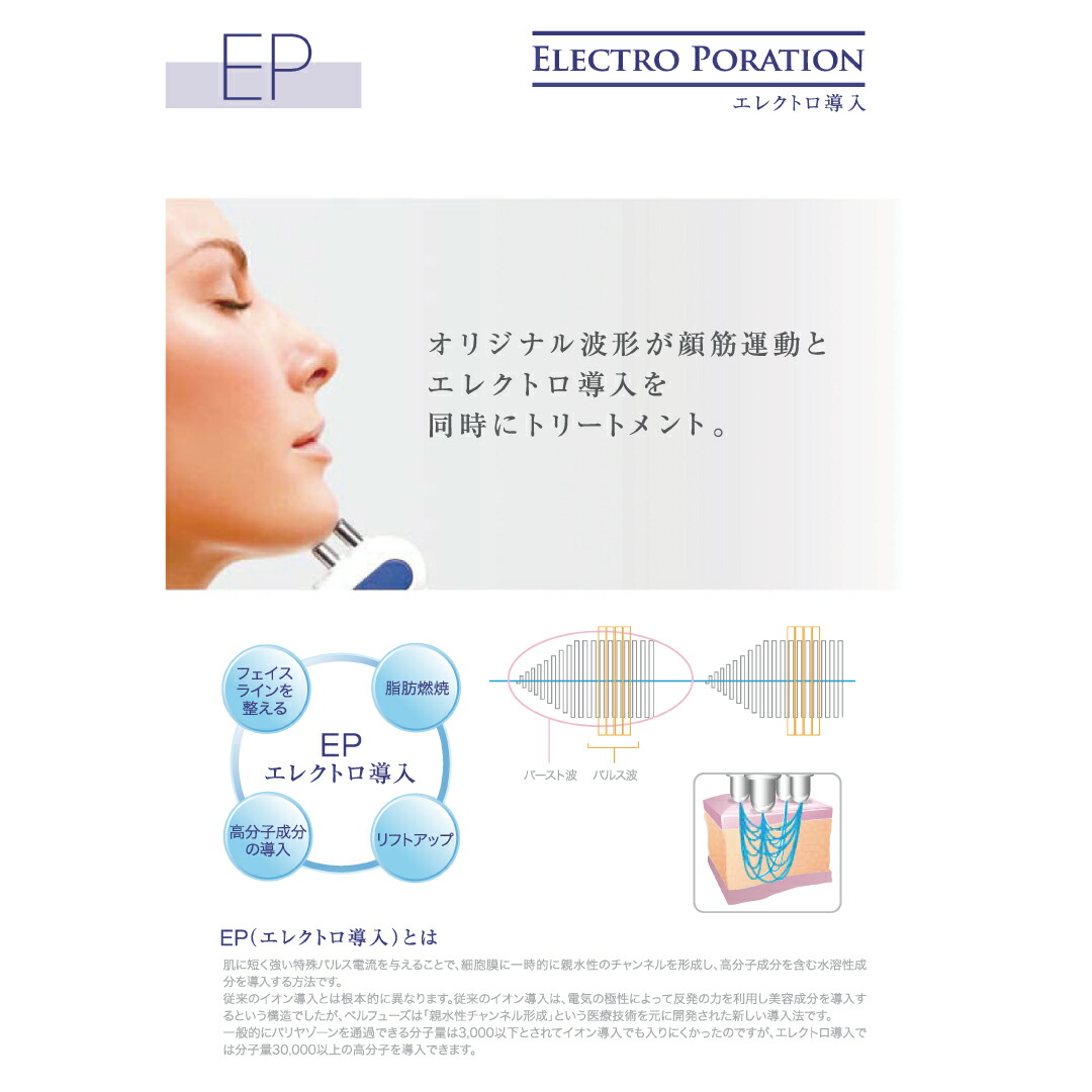 楽天市場】【送料無料】bellefuze ベルフューズ フェイス用 美顔器