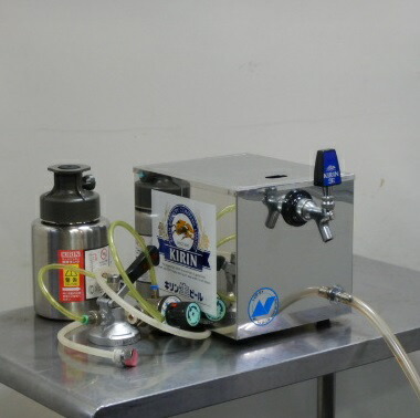 s*i様 ニットクビールサーバー 氷冷式キリンビール用 炭酸ガスの