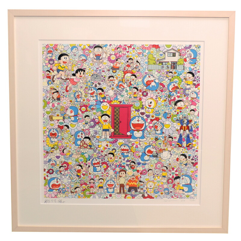 楽天市場】【飯能本店】 村上隆 ドラえもん どこでもドアととっても