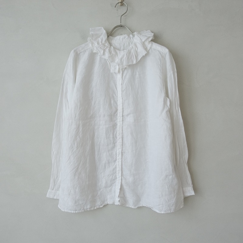 楽天市場】ネストローブ nest Robe リネンリバーレースラッフルカラー