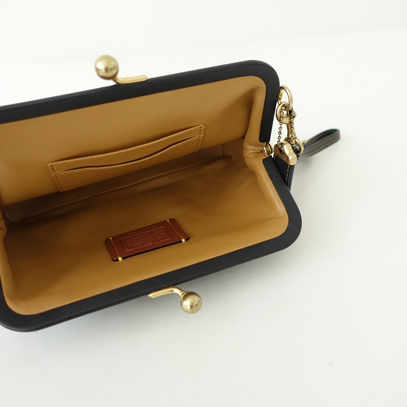 楽天市場】コーチ COACH がま口ポーチ 【中古】【31H42】 : ブランド