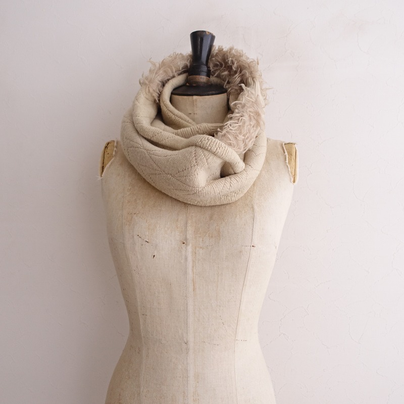 楽天市場】ワッフリッシュワッフル WAFFLISH WAFFLE 異素材切替ニット