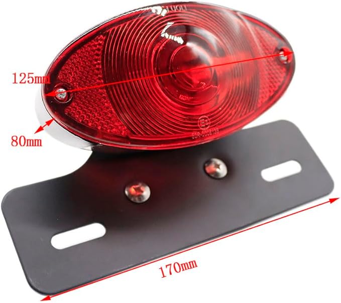 楽天市場】バイク テールランプ ビンテージテール クラシック / 汎用