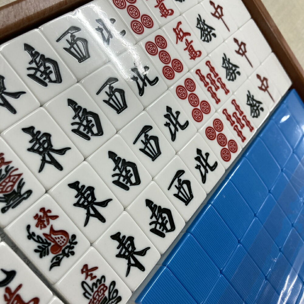 楽天市場】AMOS JP2 28mm専用麻雀牌 青黄二面1セット : 麻雀用具専門店