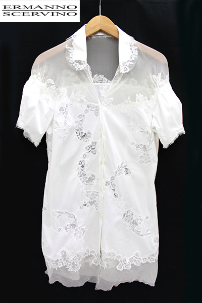 楽天市場】【ERMANNO SCERVINO】エルマンノシェルビーノ レース ロング