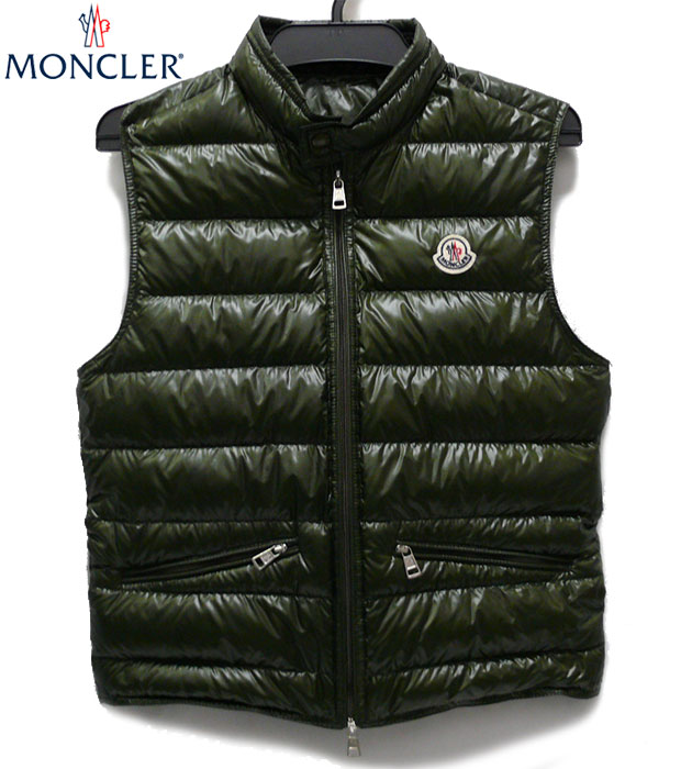 楽天市場】【MONCLER】モンクレール ダウンベスト GUI サイズ0 ダーク