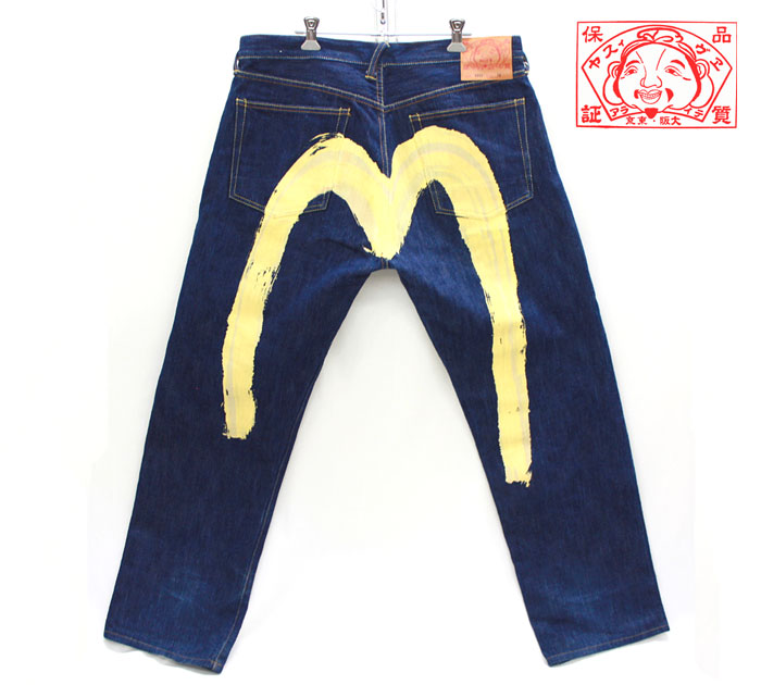 楽天市場】【EVISU】エヴィス Lot.0001 ユーロ 大黒 カモメ