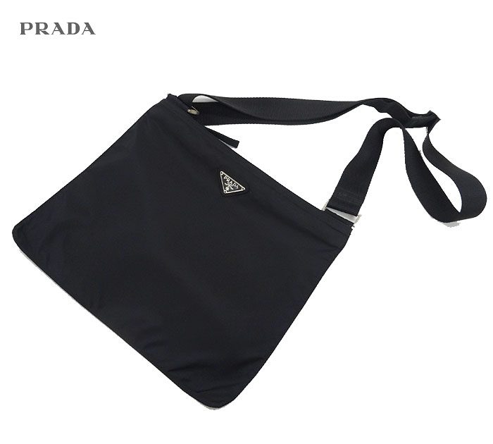 楽天市場】【PRADA】プラダ 三角ロゴプレート ナイロン サコッシュ