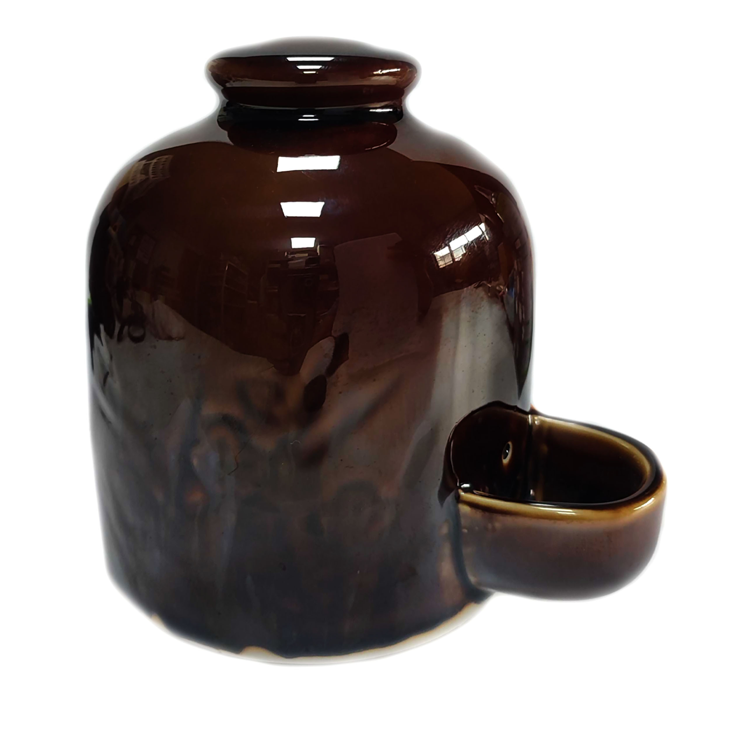 楽天市場】鳥用陶器製給水器 5合タンク 容量900cc : eバード楽天市場店