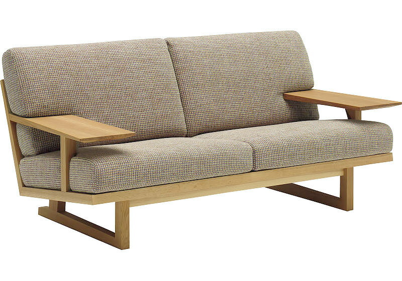 楽天市場】カリモク WU4712 WU4762 2Pソファ 平織布張 二人掛け椅子