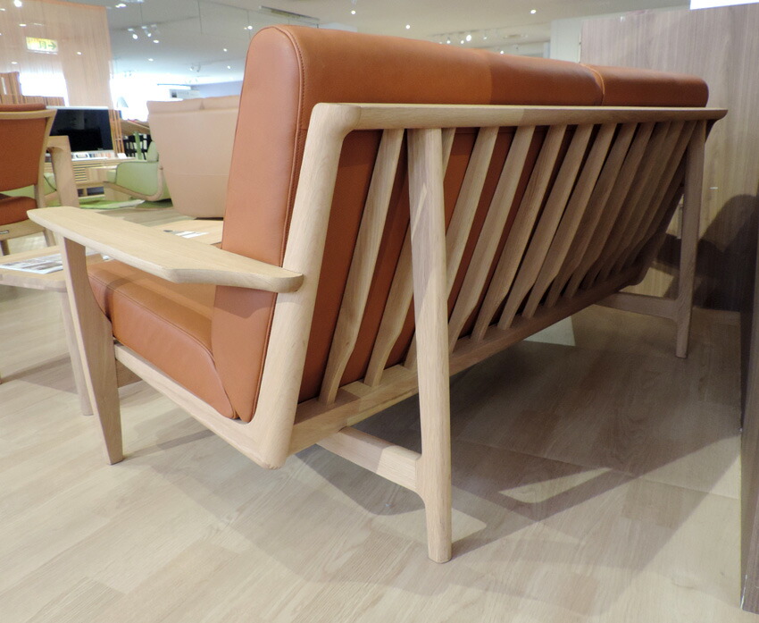 楽天市場】カリモク WU6132 WU6182 2Pソファ 本革張り 二人掛け椅子