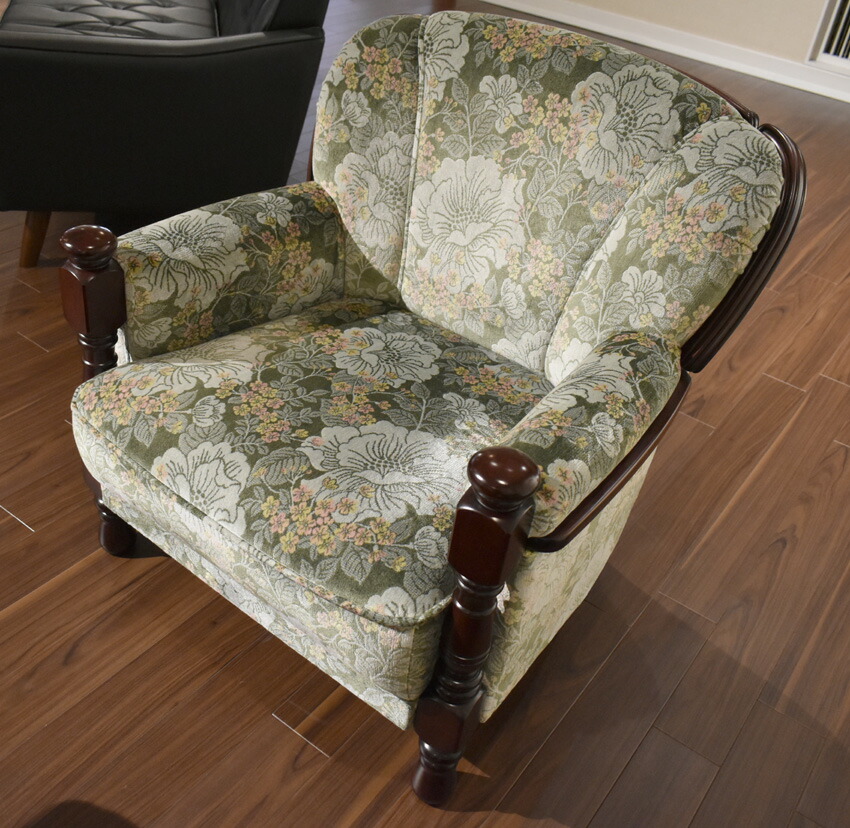 楽天市場】カリモク UK2600 1Pソファ 金華山張肘掛け椅子 ソファ