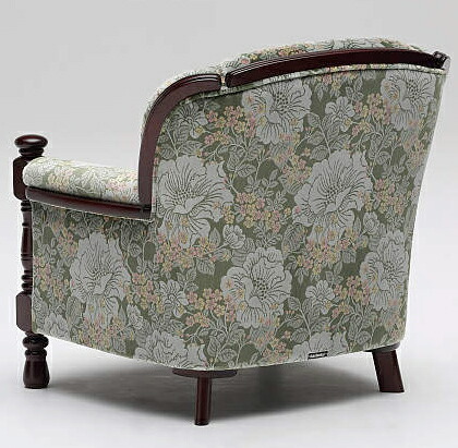 楽天市場】カリモク UK2600 1Pソファ 金華山張肘掛け椅子 ソファ