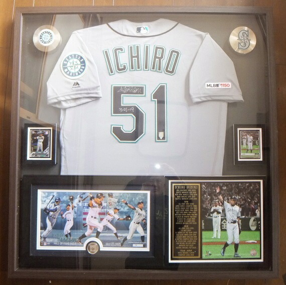 楽天市場】【祝殿堂入り】イチロー直筆サイン入り引退記念ジャージー