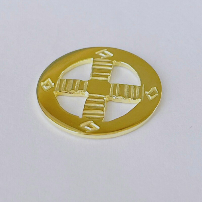 楽天市場】18金 ペンダントトップ 全金ホイール メディスンホイール