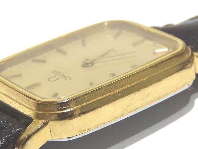 楽天市場】オメガ レディース クォーツ 時計 デビル ☆ 1387 ゴールド