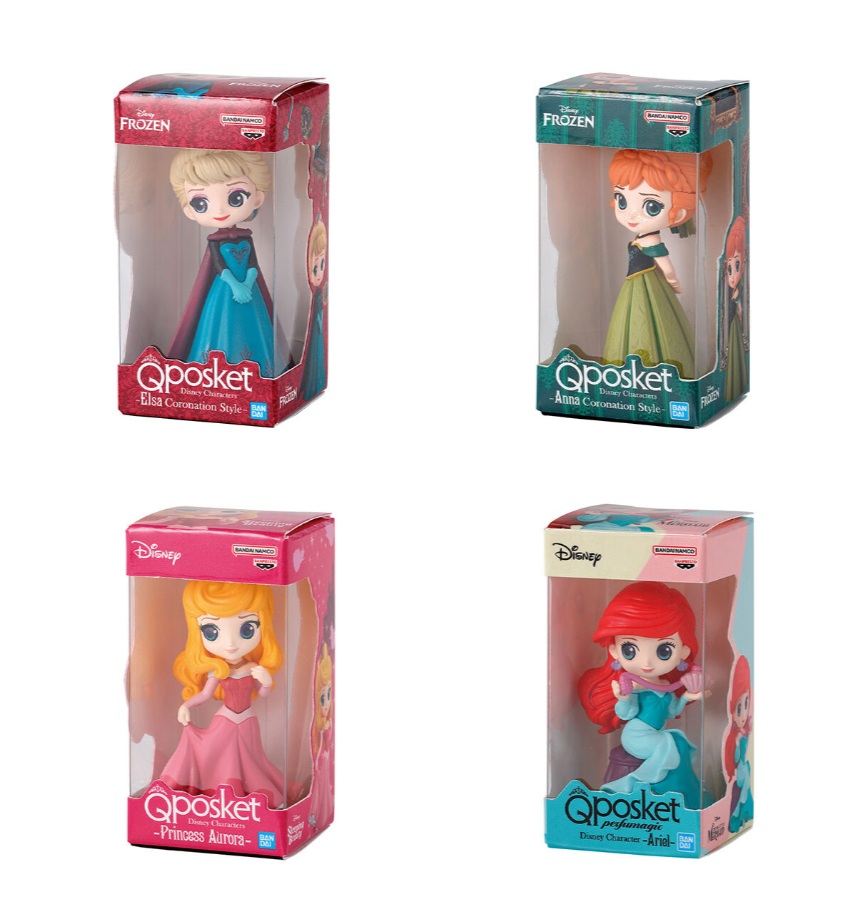 qposketディズニー28個とqposket putit50個セット qposketディズニー28