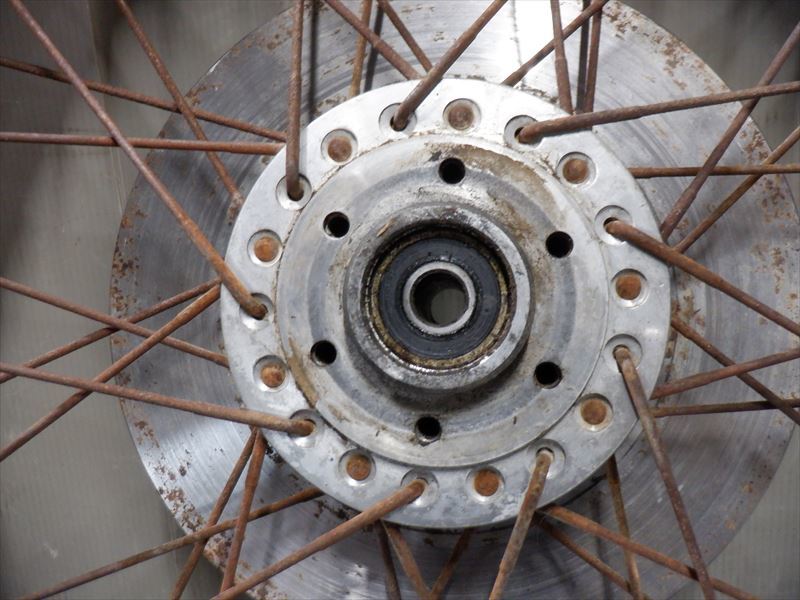 楽天市場】SUZUKI GS400 フロントホイール / ディスクローター / ハブ