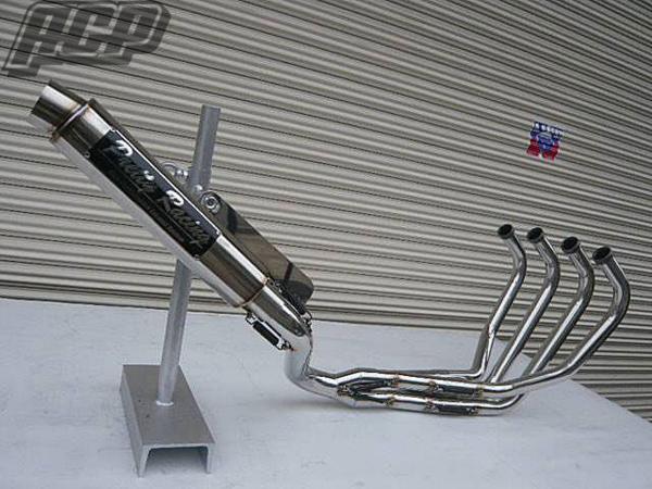 楽天市場】プリティー製 CBR400F 極 タイプ1 4-2-1 マフラー メッキ