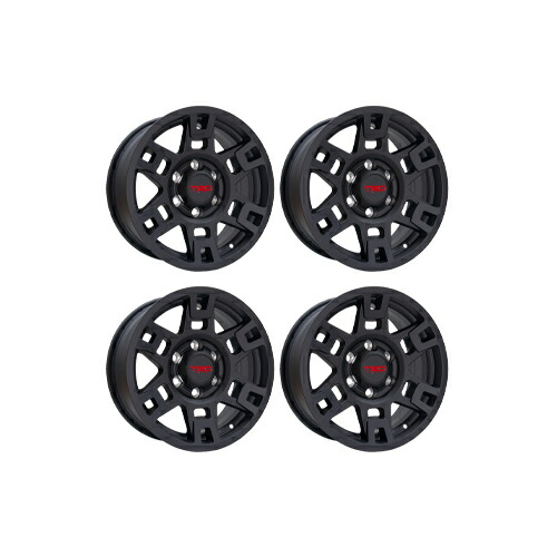 楽天市場】USトヨタ 純正品 TRD 17インチホイール マットブラック 4本