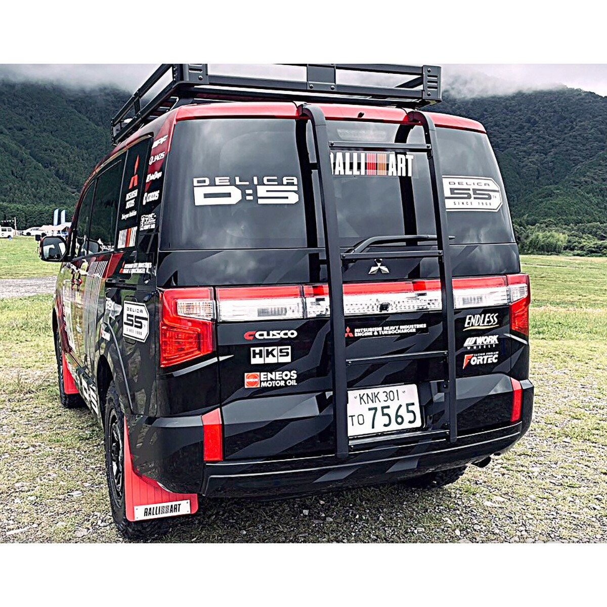 楽天市場】autoflags オートフラッグス BUSTERS リアラダー ブラック