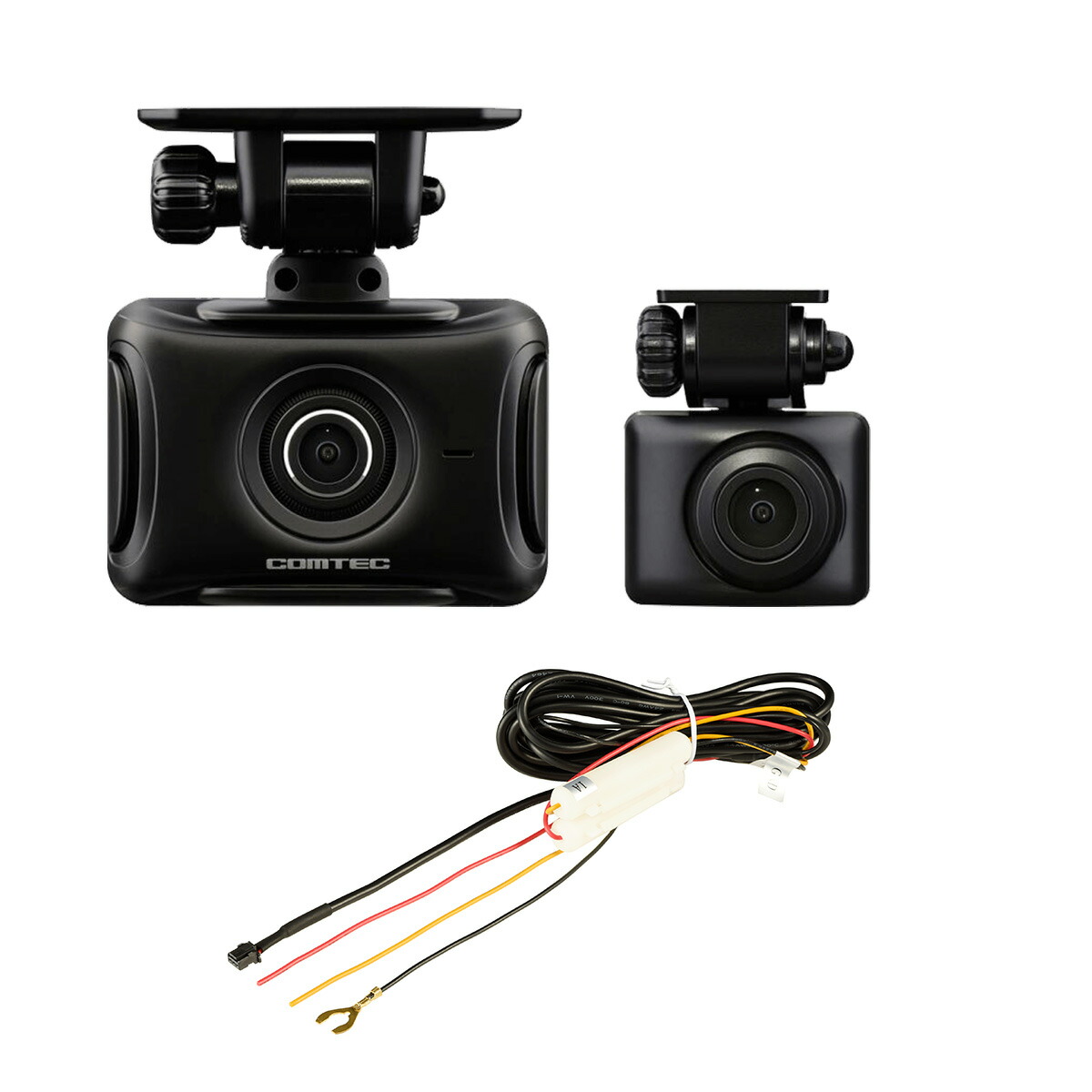 楽天市場】【お得なセット品】コムテック ZDR027 前後2カメラドライブ