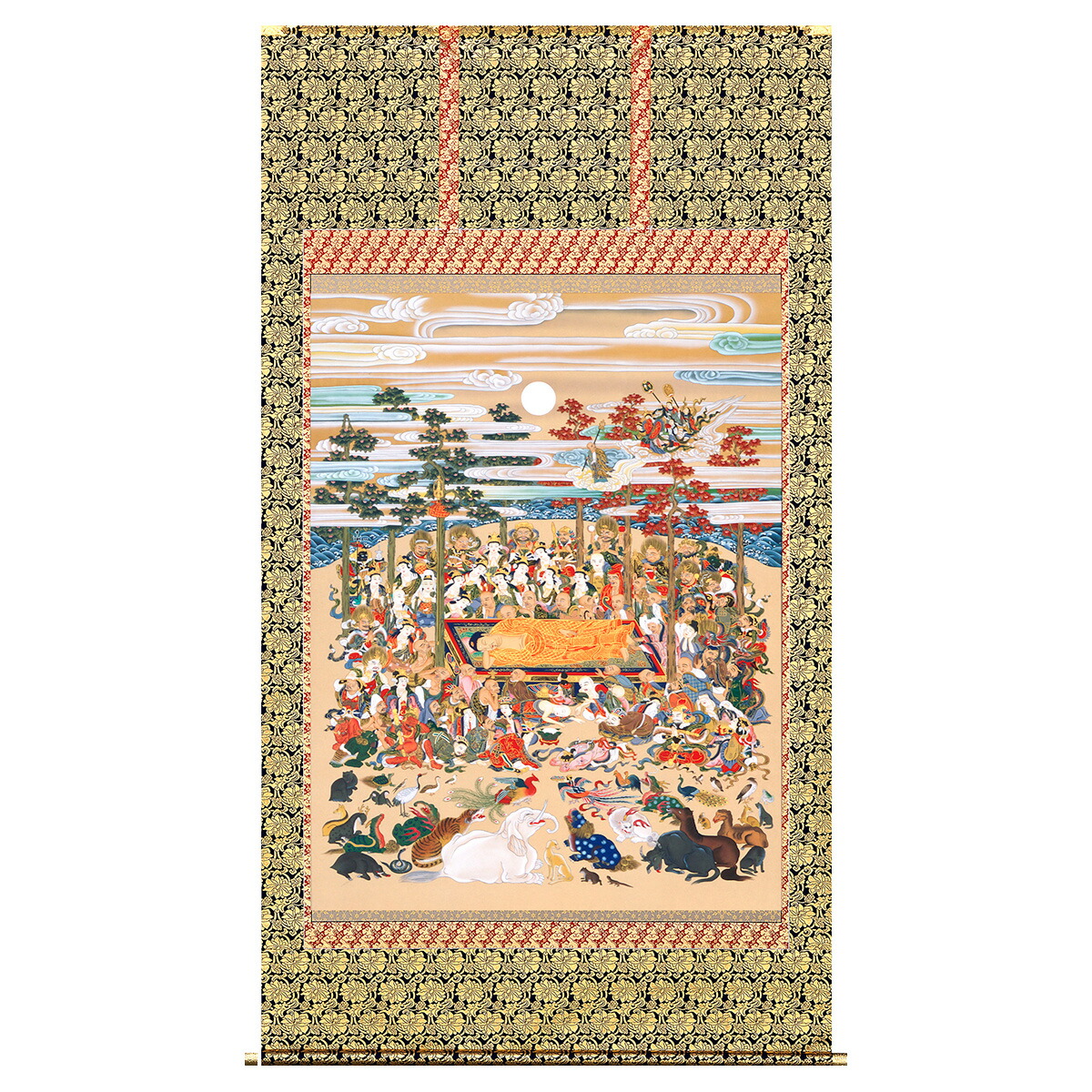 楽天市場】涅槃図 掛け軸の通販