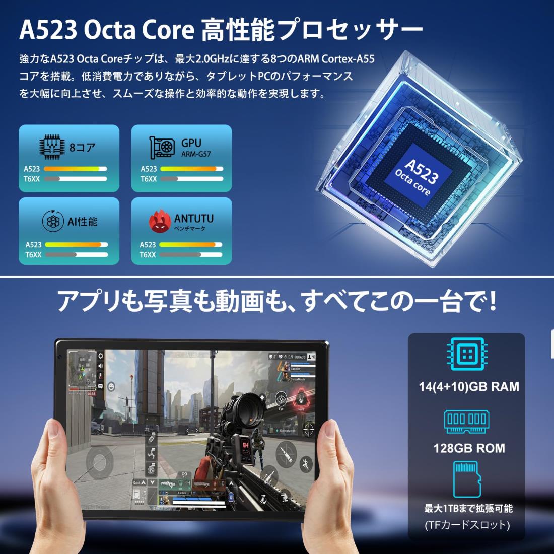 楽天市場】タブレット - FancyDay タブレット 10インチ wi-fi6モデル