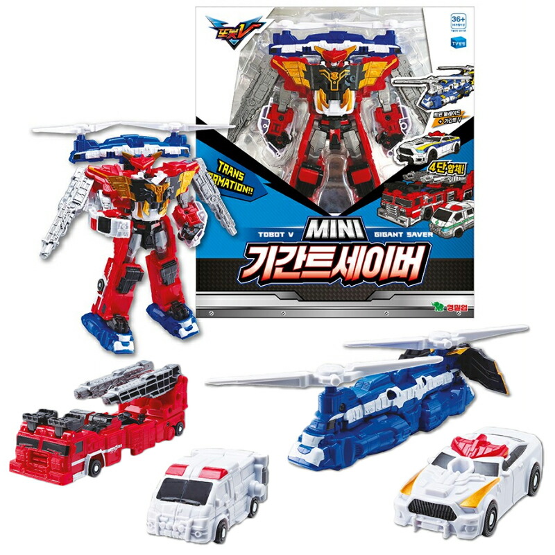 楽天市場】☆配送無料☆ [TOBOT V] MINI GIGANT SAVER トボット ミニ