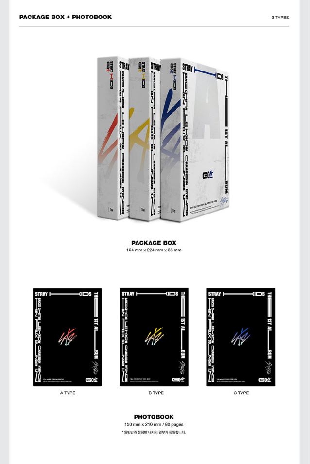 楽天市場】☆配送無料☆3点セット☆[STRAYKIDS]GO生 1ST ALBUM GO LIFE