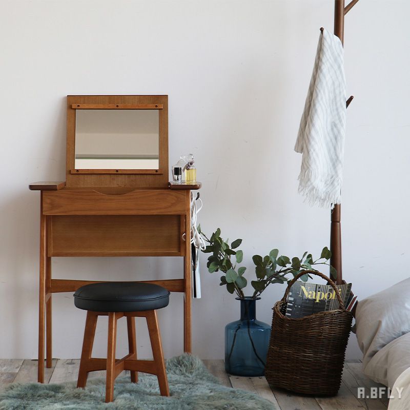 楽天市場】【スツールセット】ドレッサー セット 鏡台 一面 鏡 化粧台