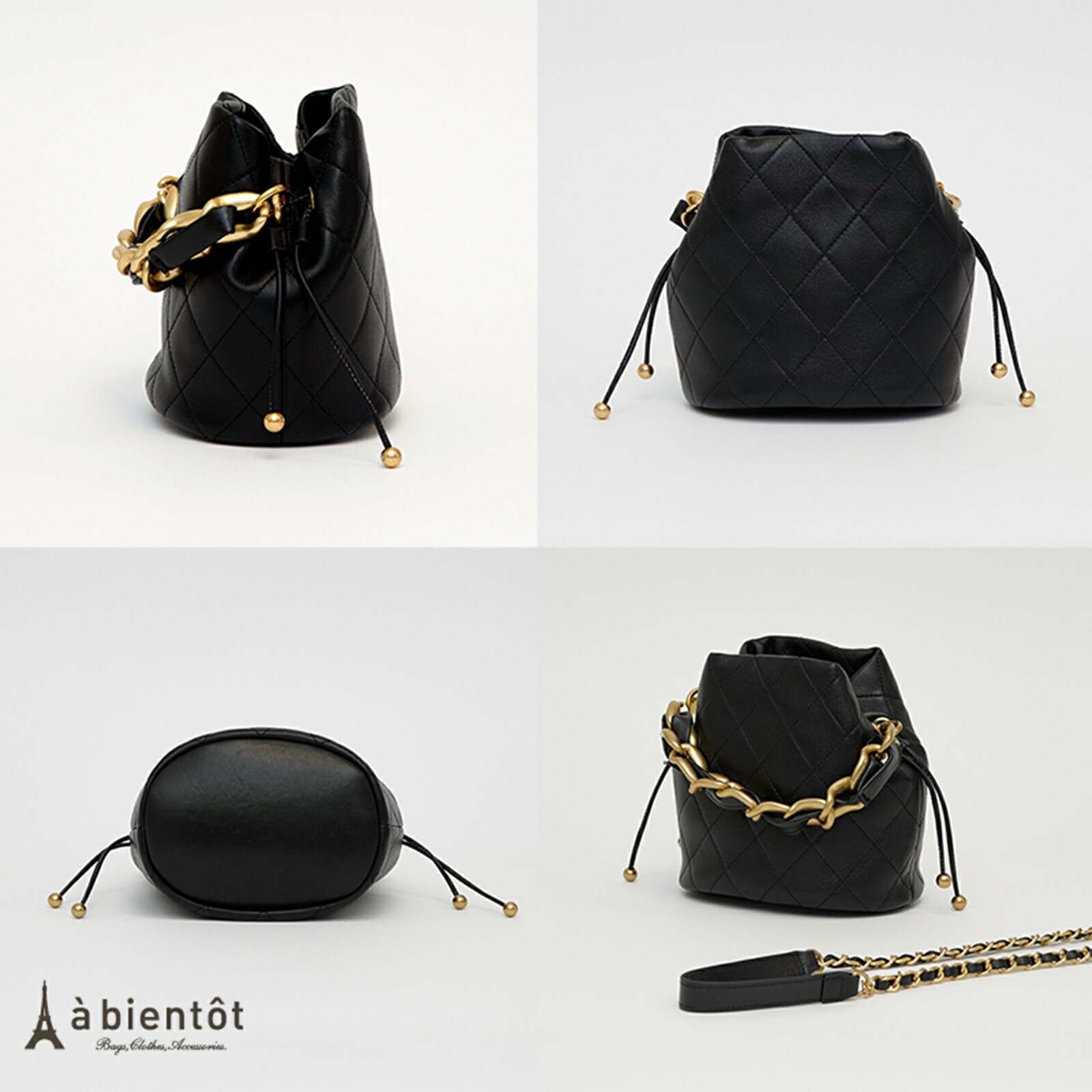 楽天市場】ゴールドチェーン 2Way ミニ バッグ レディース バック