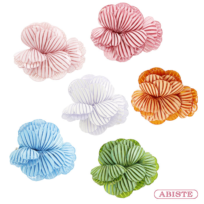 楽天市場】ABISTE 【WEB限定】 フランス製花びらモチーフブローチ