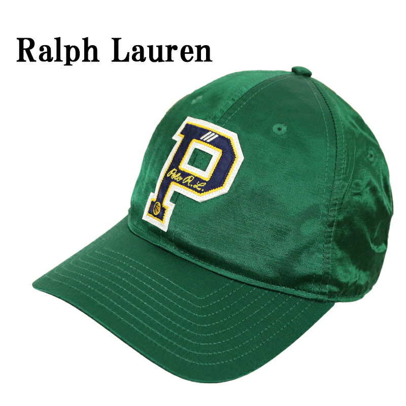 楽天市場】ポロ ラルフローレン ビンテージ Pロゴ サテン ベースボール